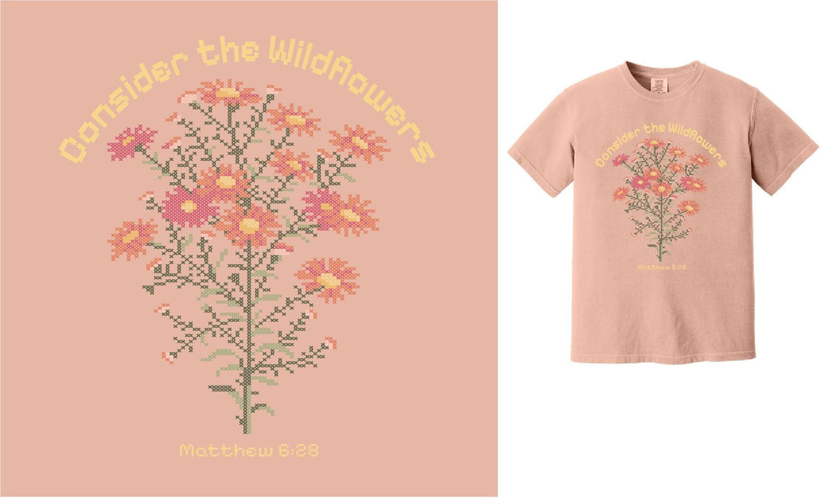 Consider the Wildflowers Floral Tee