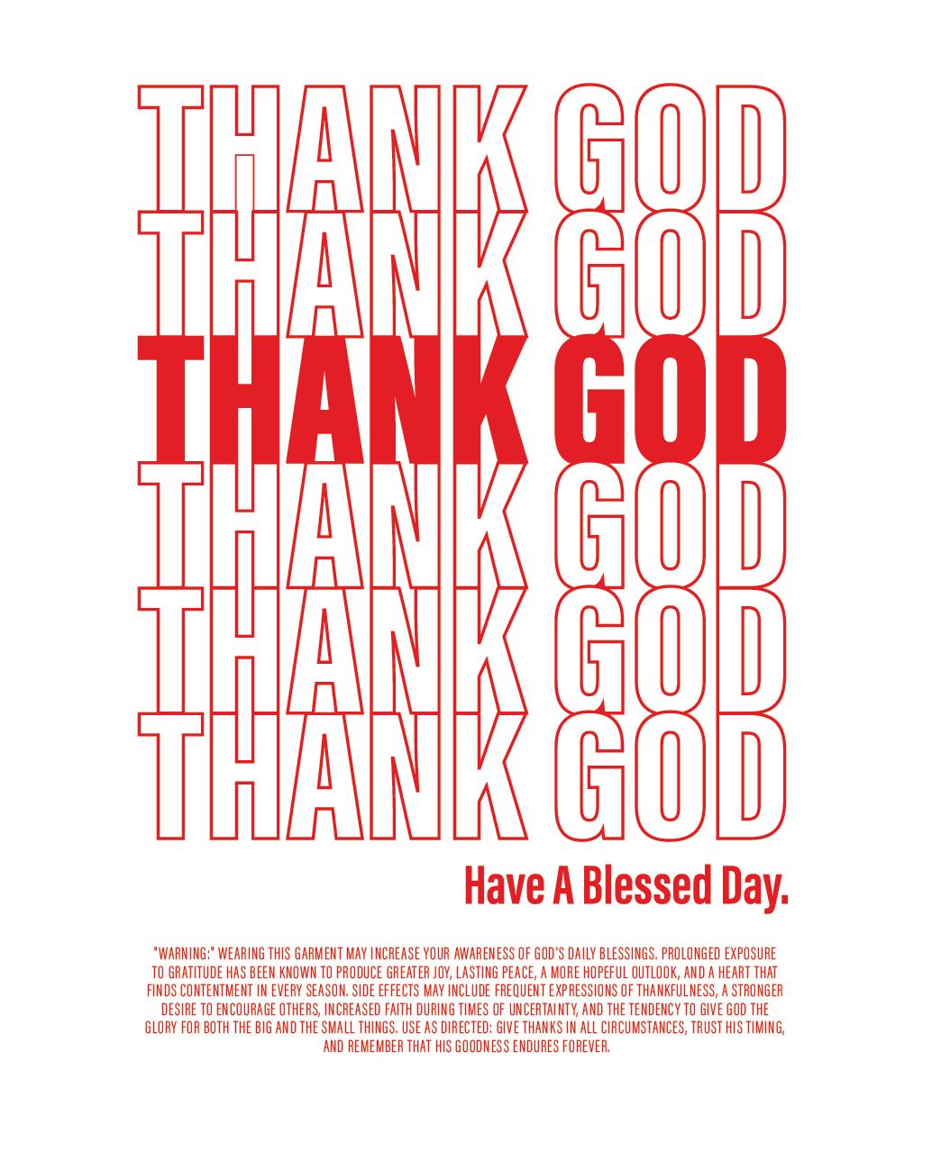 Thank God Graphic Tee