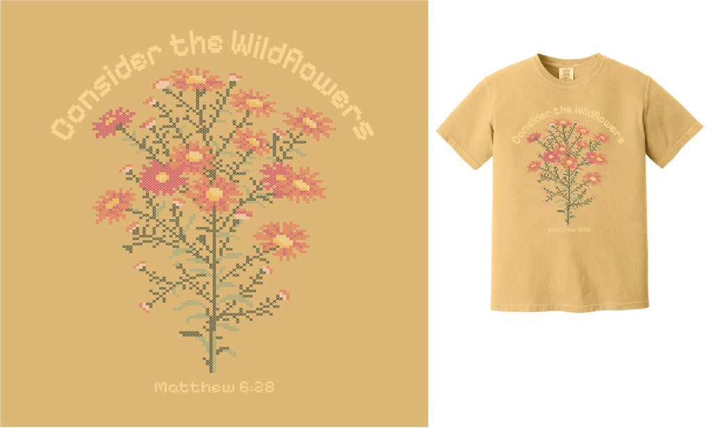Consider the Wildflowers Floral Tee