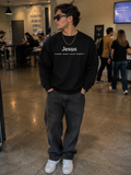 Jesus Creator Healer Savior Forgiver Crewneck
