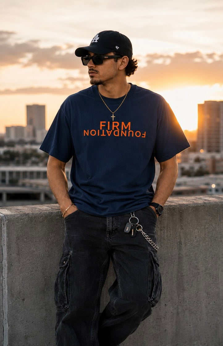 Firm Foundations Oversized Tee