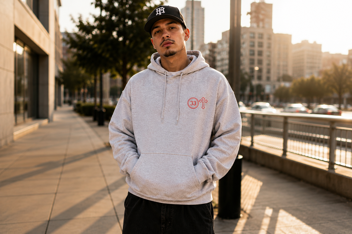 All for His Glory | Christian Streetwear Hoodie