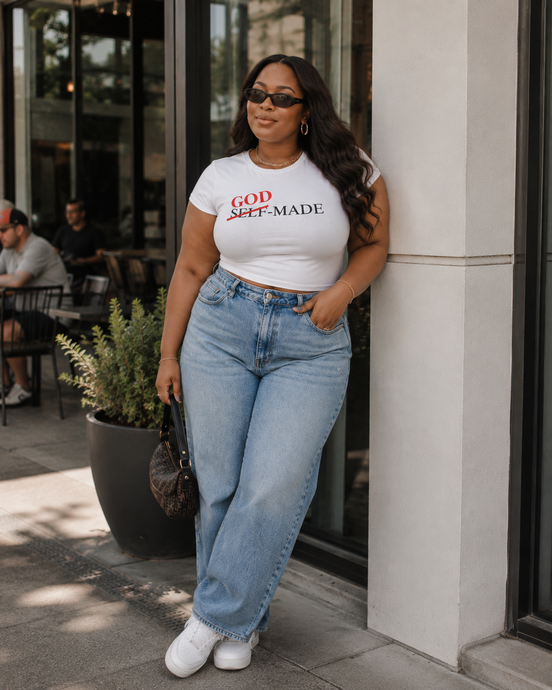 God Made Not Self-Made Baby Tee