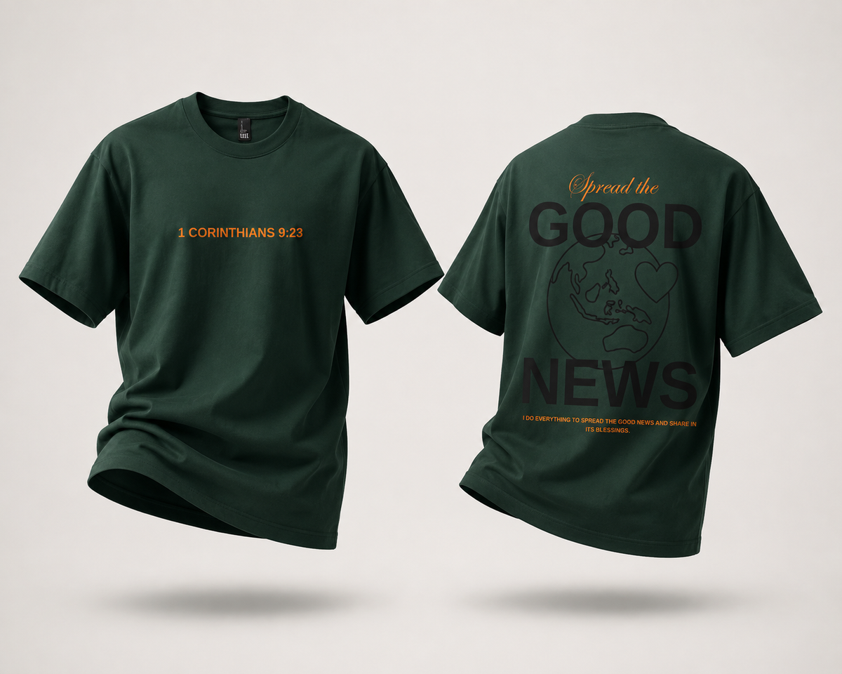Spread the Good News Oversized Te