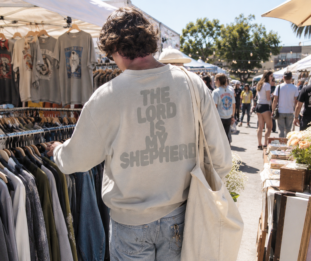 The Lord Is My Shepherd Sweatshirt Crewneck