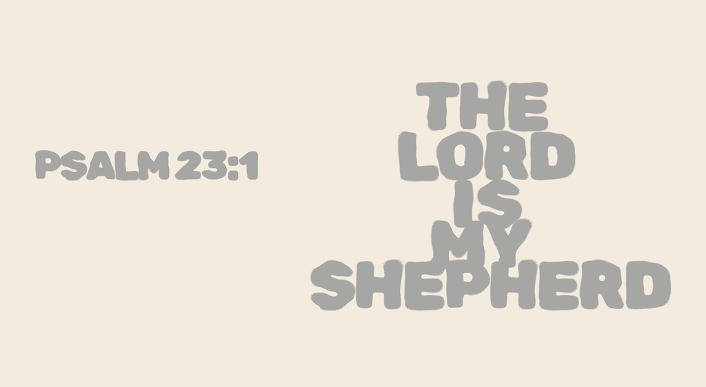 The Lord Is My Shepherd Sweatshirt Crewneck