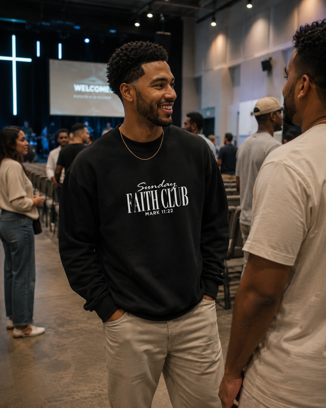Sunday Faith Club Sweatshirt Crewneck