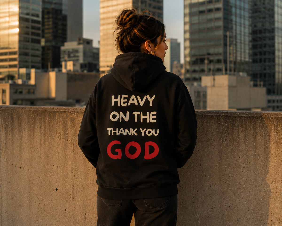 Thank You God | Christian Fleece Hoodie