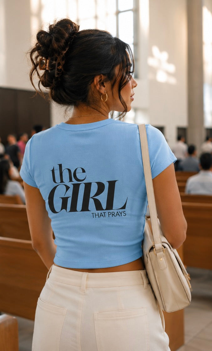 The Girl That Prays Baby Tee