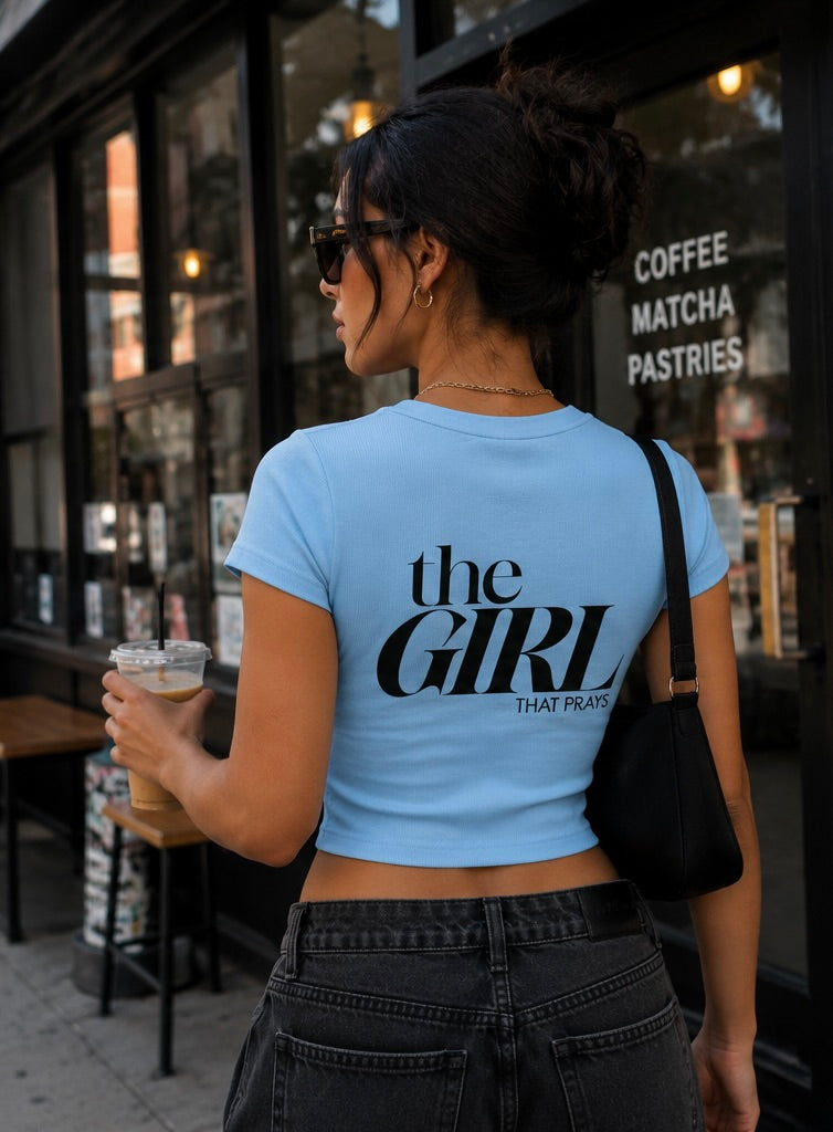 The Girl That Prays Baby Tee