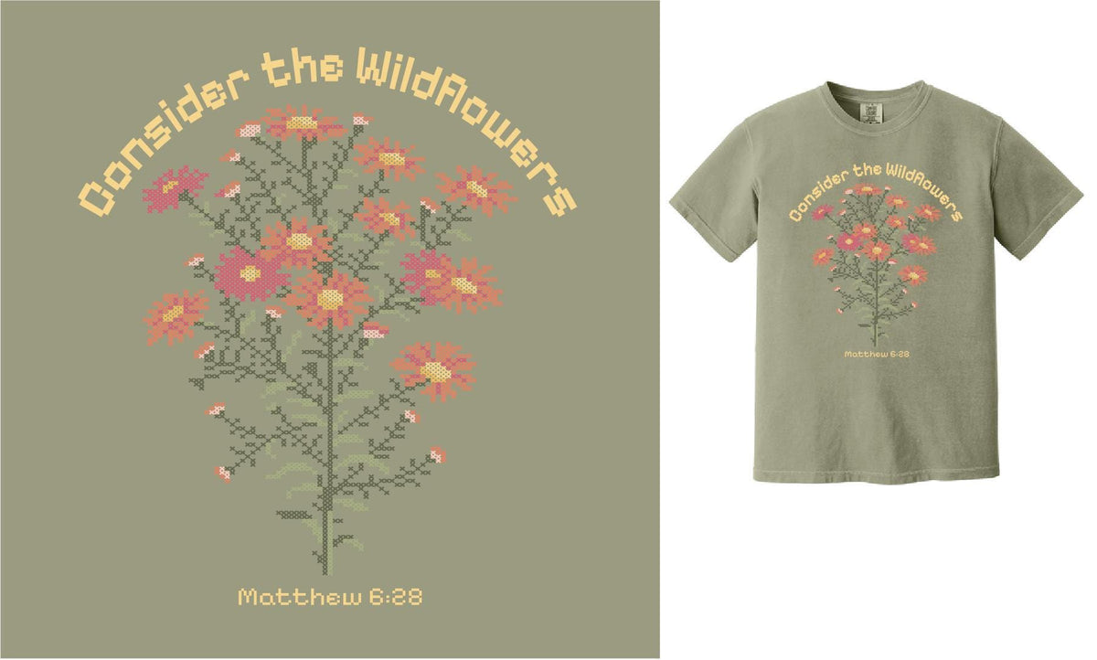 Consider the Wildflowers Floral Tee