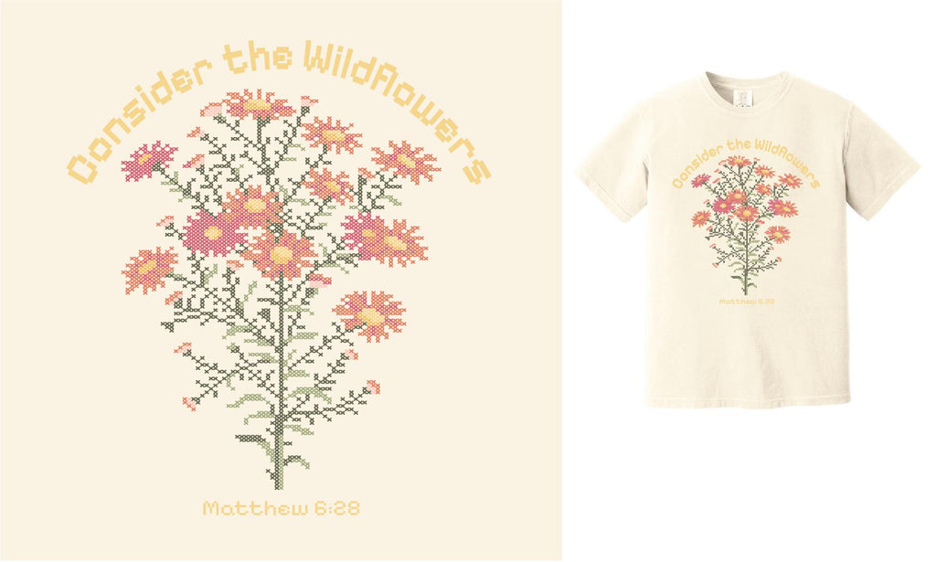 Consider the Wildflowers Floral Tee