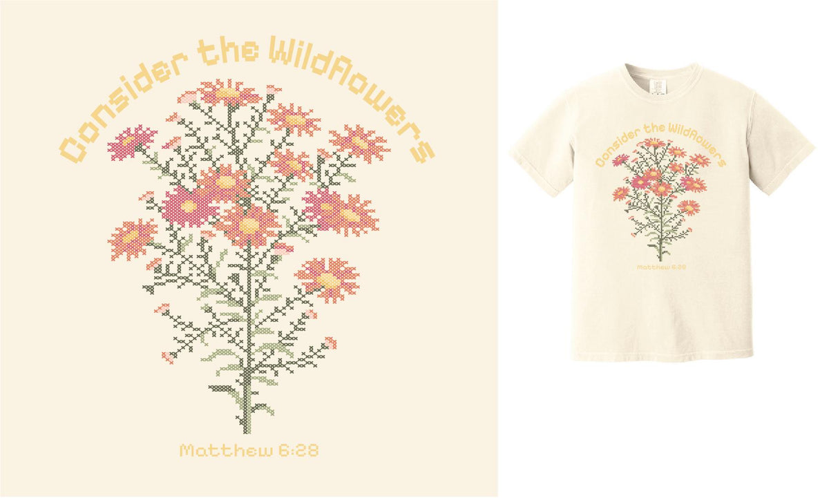 Consider the Wildflowers Floral Tee