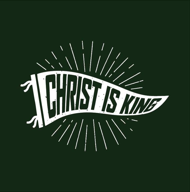 Christ Is King Crewneck